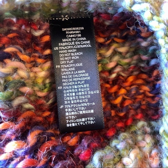 Rainbow Knit Hat - Picture 3 of 5